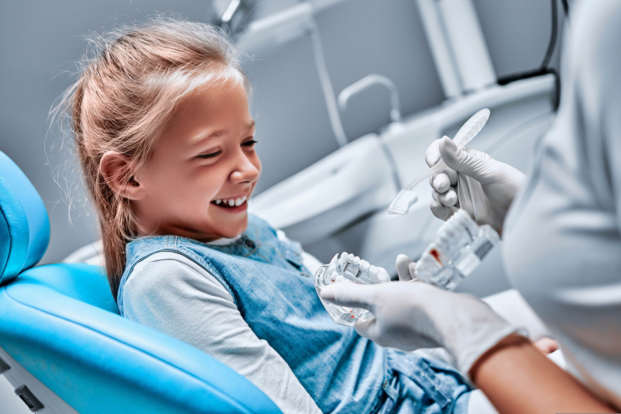 Dental exam for children at Smile Clinic London 